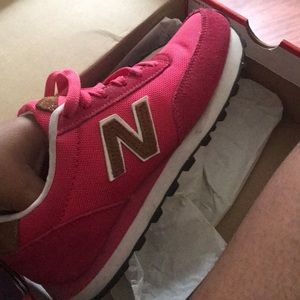 Pink New Balance size 8